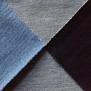 China indigo cotton spandex knit denim for jeans factory