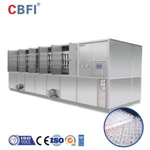 China Commercial Ice Cube Making Machine Water Cooled Full Automatic Ice Machine 20 Ton / 24h on sale