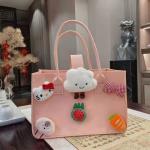 Cartoon Travel Bag Gift Handbag Baby Accompanying Hand Gift Box One-year-old