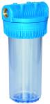 White Drinking Water Clear Filter Housing , Domestic Water Purifier Sediment