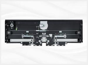 China PM Motor Elevator Spare Parts / Elevator Door Components 4 Panels Center Opening factory