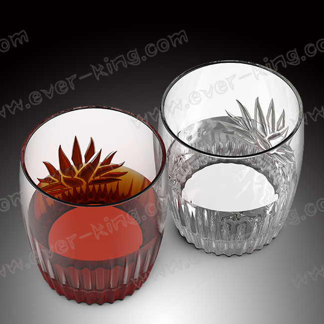 Lead Free Crystal Shot Glass Cups Small Sizes 150ml
