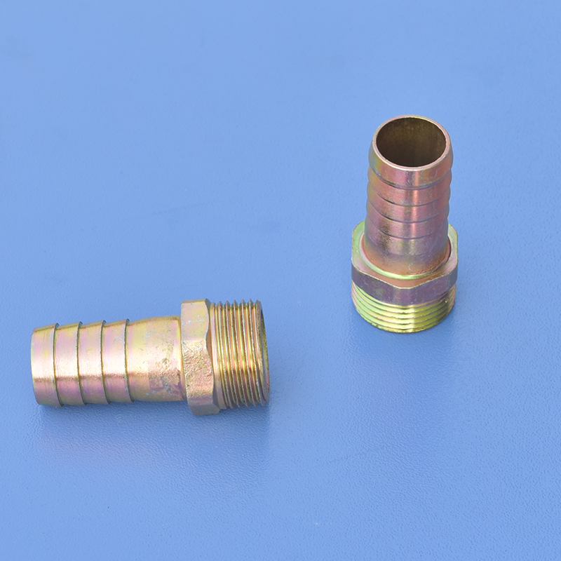 Oil Tanker Accessories Non Swivel Fuel Nozzle Connector For Petrol Service Equipment