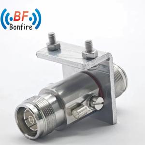 China Gas Tube Arrestor for DC-6000MHz N to SMA RF Cable Connector Female Lightning Protection factory