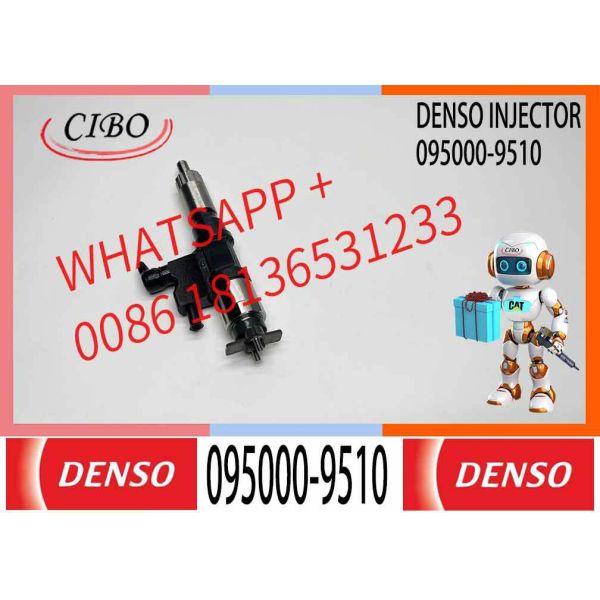High Precision Common Rail Diesel Engine Injector 095000-6521 23670-79026 23670-E0091 095000-9510