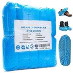 S&J Premium Shoe Covers Plastic PP PE Anti-slip Waterproof Disposable Non woven