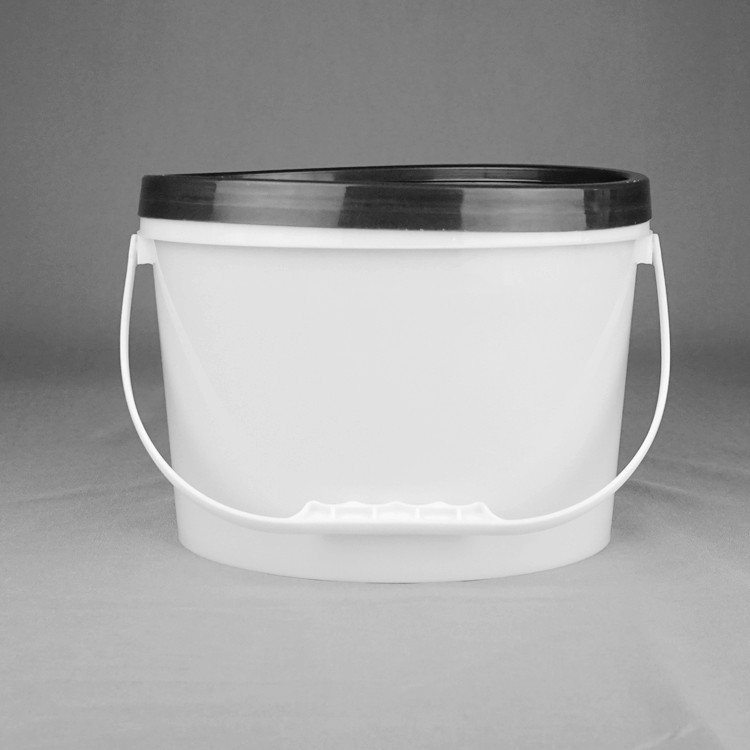 5kg Special Shaped Paint Plastic Bucket With Lid And Handle