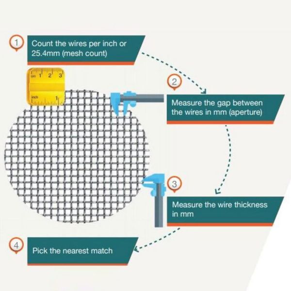 Plain Twill Weave Stainless Steel Woven Wire Mesh Screen For Filter