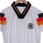 Germany 1992 home retro football jersey is lightweight and extremely comfortable