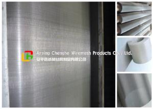 China 304 / 316 Stainless Steel Wire Mesh Sheets 10 - 300mm Height For Chemical Industry factory