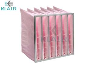 China Industrial Extended Surface Bag Filter , Klair Manipak Multi Bag Filter factory