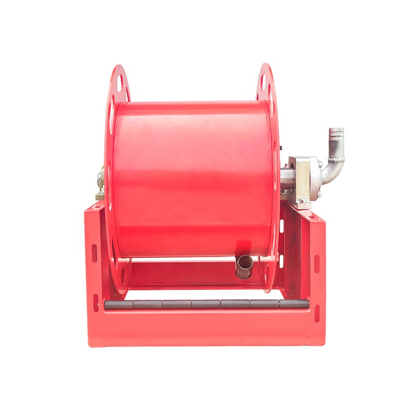 20m Hose Compatible 2" Manual Hose Reel Frame for Heavy Duty Tool Storage