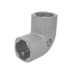 Connector Appearance 90 Lean Tube Aluminum Tube Joint Aluminum Angle Accessory