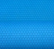 Water Cube PP Nonwoven Fabric Hexagonal / Square / Sesame Pattern