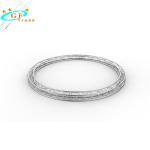 Circle Circular Aluminum Spigot Truss For Outdoor Concert Show
