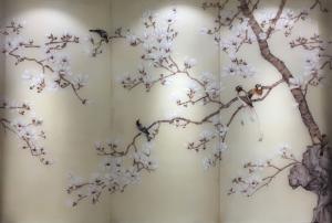 China Decoration Signage Multisize Bespoke Fused Glass Art Panels factory