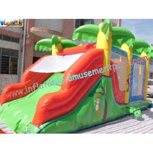 China Custom Large Inflatable Bouncer Slide PVC Tarpaulin With 6Lx4Wx4H Meter on sale China Custom Large Inflatable Bouncer Slide PVC Tarpaulin With 6Lx4Wx4H Meter on sale