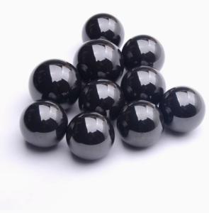China Polished Si3N4 Ceramic Media Balls Lead Ball Mill Media Lightweight factory