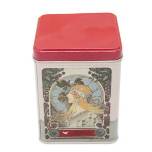 Factory Price Wholesale Custom Tin Box Square Shape Coffee Tea Tins Can with Lid