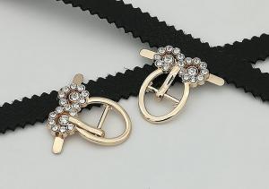 China Owl Shaped Metal Shoe Buckles With One Pin Corrosion Resistance Delicate factory