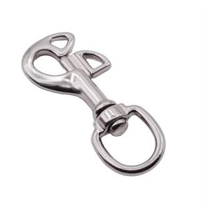 China Stainless Steel Sviwel Quick Swivel Butterfly Snap Hook for Diving factory