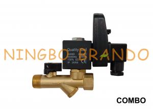 China Jorc Type Automatic Condensate Drain Valve For Air Compressor 220VAC on sale