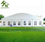 18x35 Curved Arcum Roof Outdoor Event Tents Double-Coated PVC Fabric Canopy