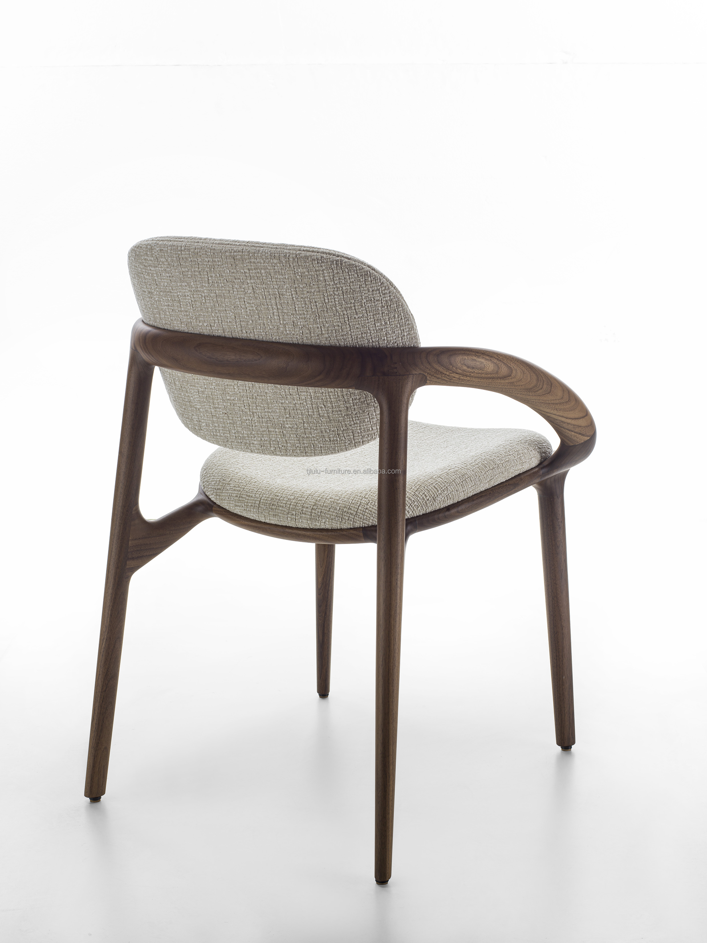 Modern Design Style Customize Luxury Solid Wood Dining Chair for Restaurant Furniture