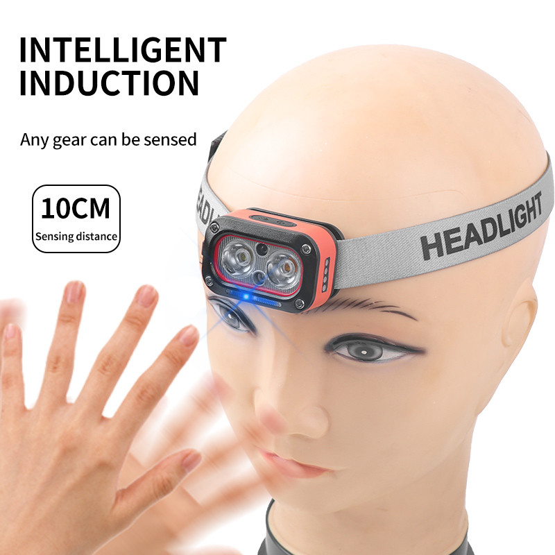 FTYD-08 LED Headlamp 200-400 Lumens IPX4 With White Light ABS For Outdoor Activities