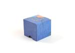 Stamping Custom Printed Jewellery Boxes Blue Cardboard Earring With Finger