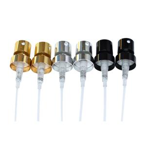 China Electroplated Aluminum Metal Perfume Spray Head 15mm Aperture factory