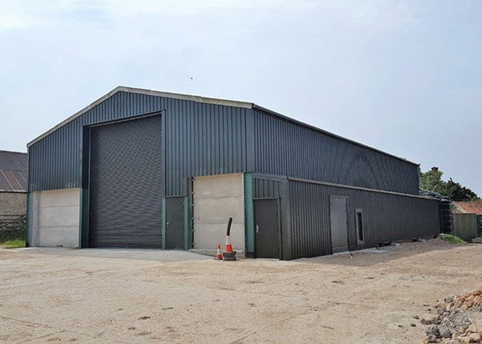 SGS 5mm Thickness Prefabricated Cold Storage With Drying Floor