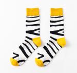 Compression Cotton Mens Sports Socks , Soft Hand Feeling Stylish Mens Socks