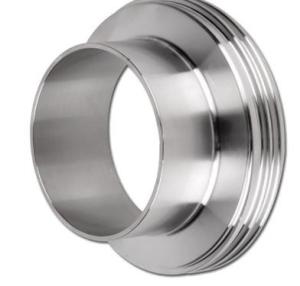 China 10-150mm Male Sanitary Pipe Fittings For Dairy Cosmetic Pharmaceutical Industry factory