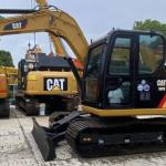 Used Yellow 7ton 2021 mini CAT307E Crawler Excavator digger -Efficent for sale