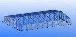Modern Prefabricated Steel Frame Building For Industrial Warehouse Use
