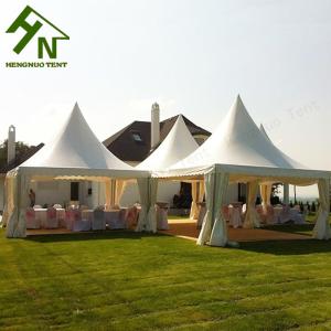 China 10 X 10 Ft Outdoor Pagoda Event Tent Garden Party PVC Side Walls factory