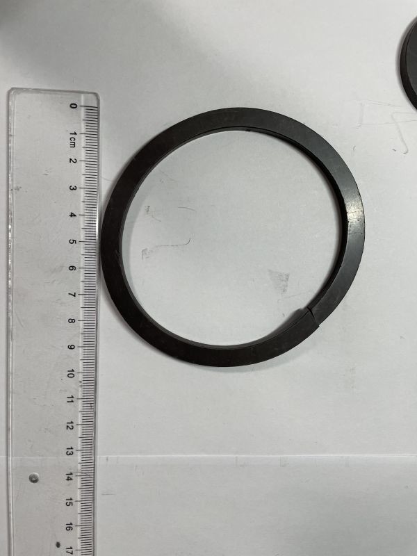 ISO Small Rubber Ferrite Ring Magnets Waterproof Rubber Magnet