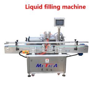 China 1000ml Liquid Bottle Filling Machine Honey Coconut Oil Paste factory