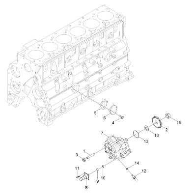 5257595 Cummins Fuel Control Actuator For Hyundai Machinery Spare Parts