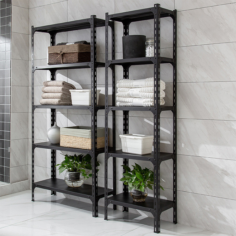 Industrial Steel Warehouse Boltless Metal Rack Shelving 5 Layer Garage Storage Shelf Rack
