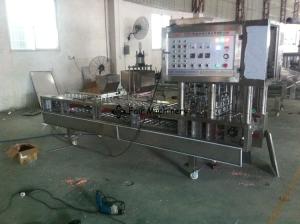 China 3PH 900Time/Hour Syrup Sealing Machine for Plastic Jar 3.6KW factory