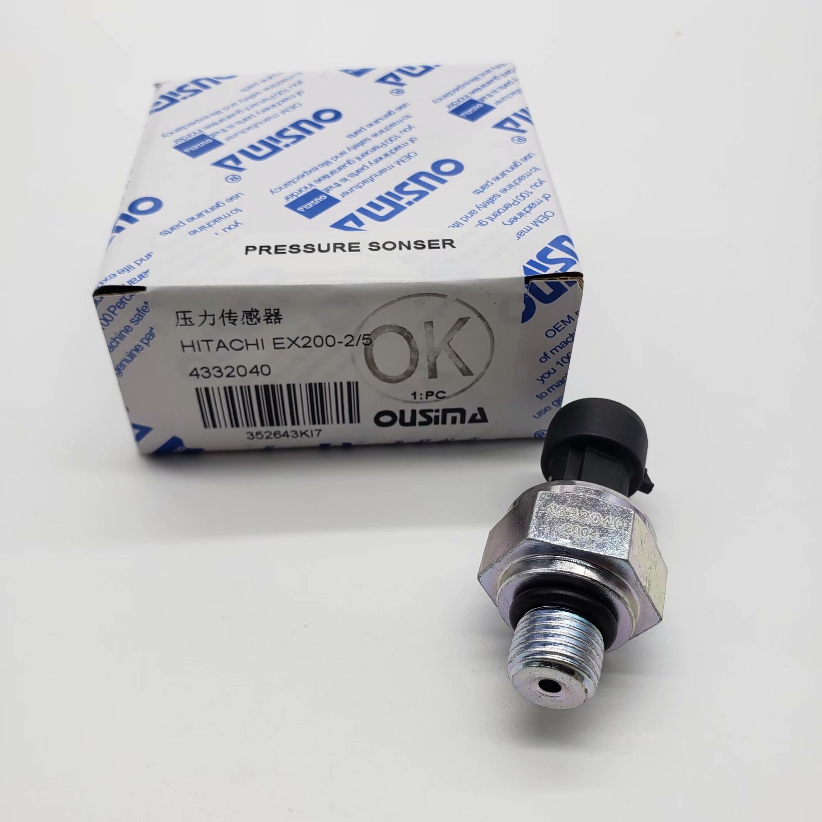 OUSIMSA Pressure Switch 4332040 For Hitachi Excavator EX200-2/5 Spare Parts