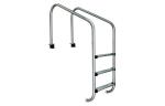 Big Curve Stainless Steel Ladders Swimming Pool Accessories , Customized