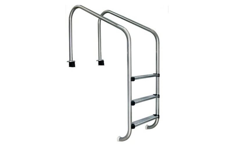 China Big Curve Stainless Steel Ladders Swimming Pool Accessories , Customized factory