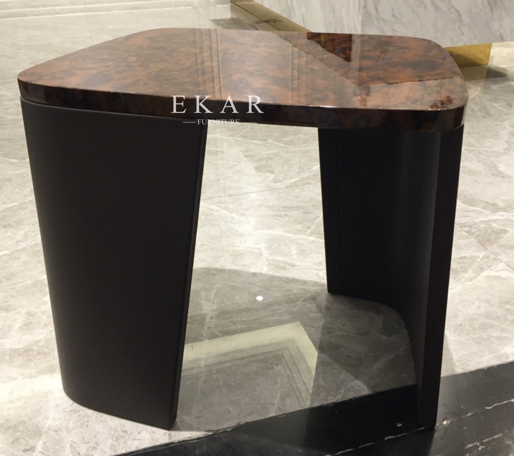 Modern Design Sofa Side Wooden Corner Table W001H3B