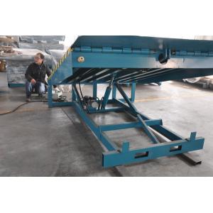 6000Kg Stationary Container Loading Dock Ramp , Adjustable Hydraulic Dock