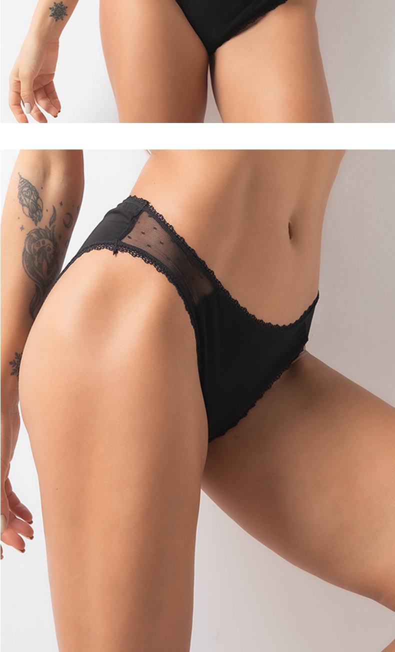 Absorbent Period Panties Underwear 4 Layers Plus Size Leak Proof Underwear