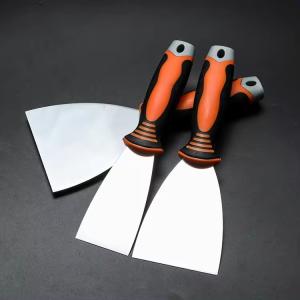 China Mirror Polished Flex Nylon Handle Flexible Blade Putty Knife factory