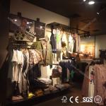 hight quality Clothes Promotional shopping display shelf